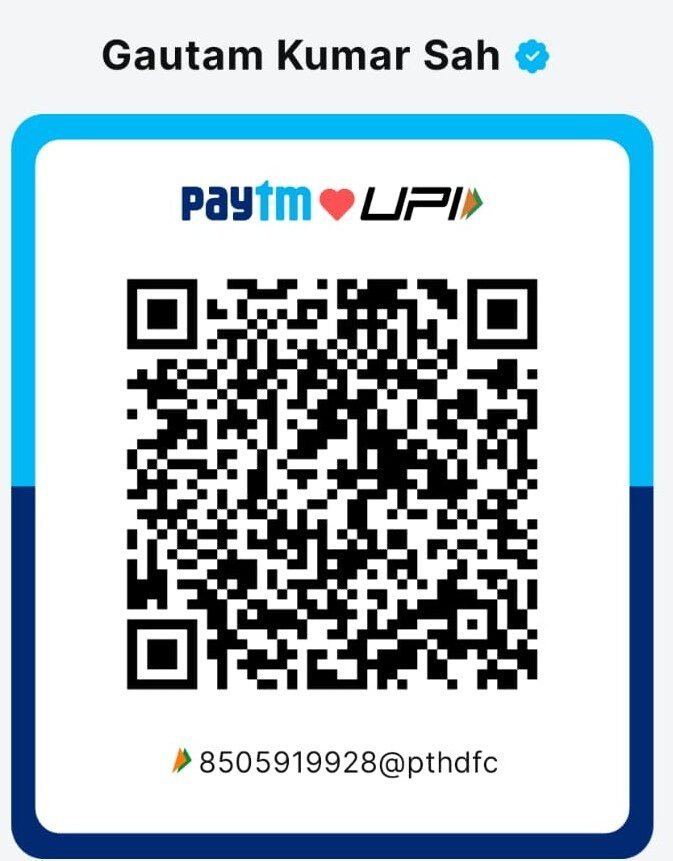 UPI payment QR code