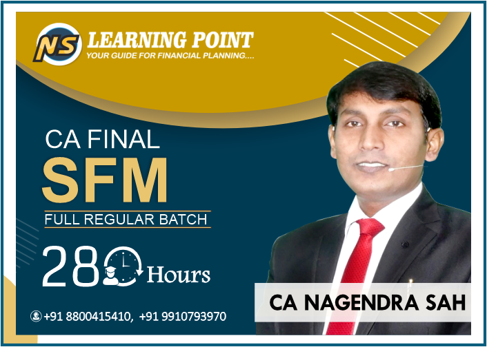 CA Final SFM Highest 100 out of - CA bas name hi kafi hai